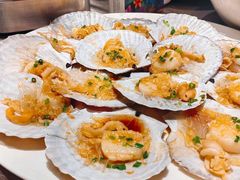 蒜蓉蒸元贝-海鲜e族(马王堆店)