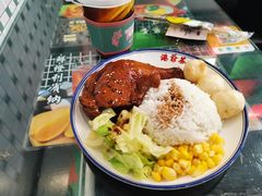 瑞士汁原只大鸡脾饭-港爺茶檔·茶餐厅(东晓南路店)