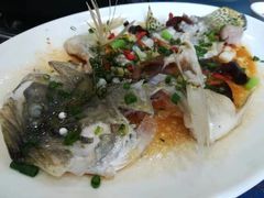 特色蒸桂花鱼-祈胜邨•顺德鱼生•顺德菜(容桂店)