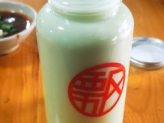 豆浆-人和水上飘(第一家店)