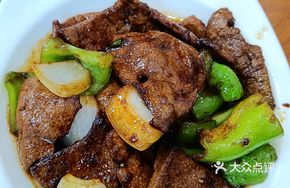 Sautéed Pork Liver with Sauce