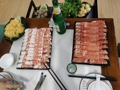 精品肥牛肉卷-京九涮肉老北京铜火锅(紫岭国际店)