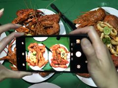 海鲜拼盘-Green Lobster Waskaduwa Seafood Restaurant