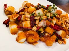 宫爆虾仁-将相和·海鲜蒸饺大连菜