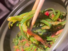 石臼湖虾酱扁豆丝-南京大牌档(夫子庙老门东店)