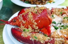 Steamed Garlic Shrimp