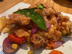 泰式香叶柠檬鸡-云海肴云南菜·蒸汽石锅鱼(北京良乡华冠店)