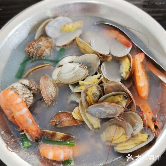 海鲜汤与金针牛(海景三区店)