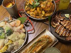 手抓海鲜蒜香奶油味-仓库南洋海鲜小排档(柳河路店)