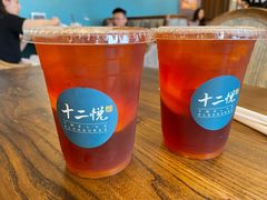 冻柠檬茶-十二悦厨·茶餐厅(比斯特上海购物村店)