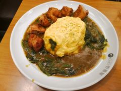 菠菜咖喱炸鸡饭-CoCo壱番屋(久光百货店)