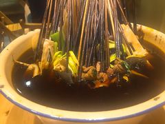 -拈签一笑黄牛肉辣卤串串