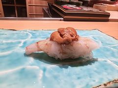 牡丹虾海胆寿司-鮨青(恒基名人购物中心店)