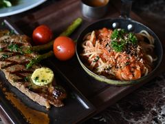 牛排意面套餐-Lets burger非常汉堡·环球风味(蓝色港湾店)