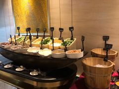 自助调料区-杭州钱江新城万怡酒店-西餐厅