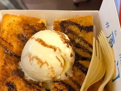 香草冰淇淋厚吐司-阿信厚吐司(曾厝垵店)