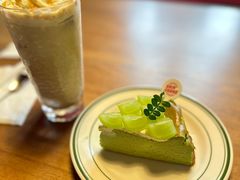 抹茶青提巴斯克-GOIN CAFE 光阴咖啡馆