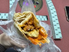 -董记蚌埠烧饼夹里脊(朝阳新村小区店)