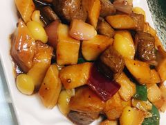 鲍菇牛肉粒-頂好酒家·经典粤菜(海信广场店)