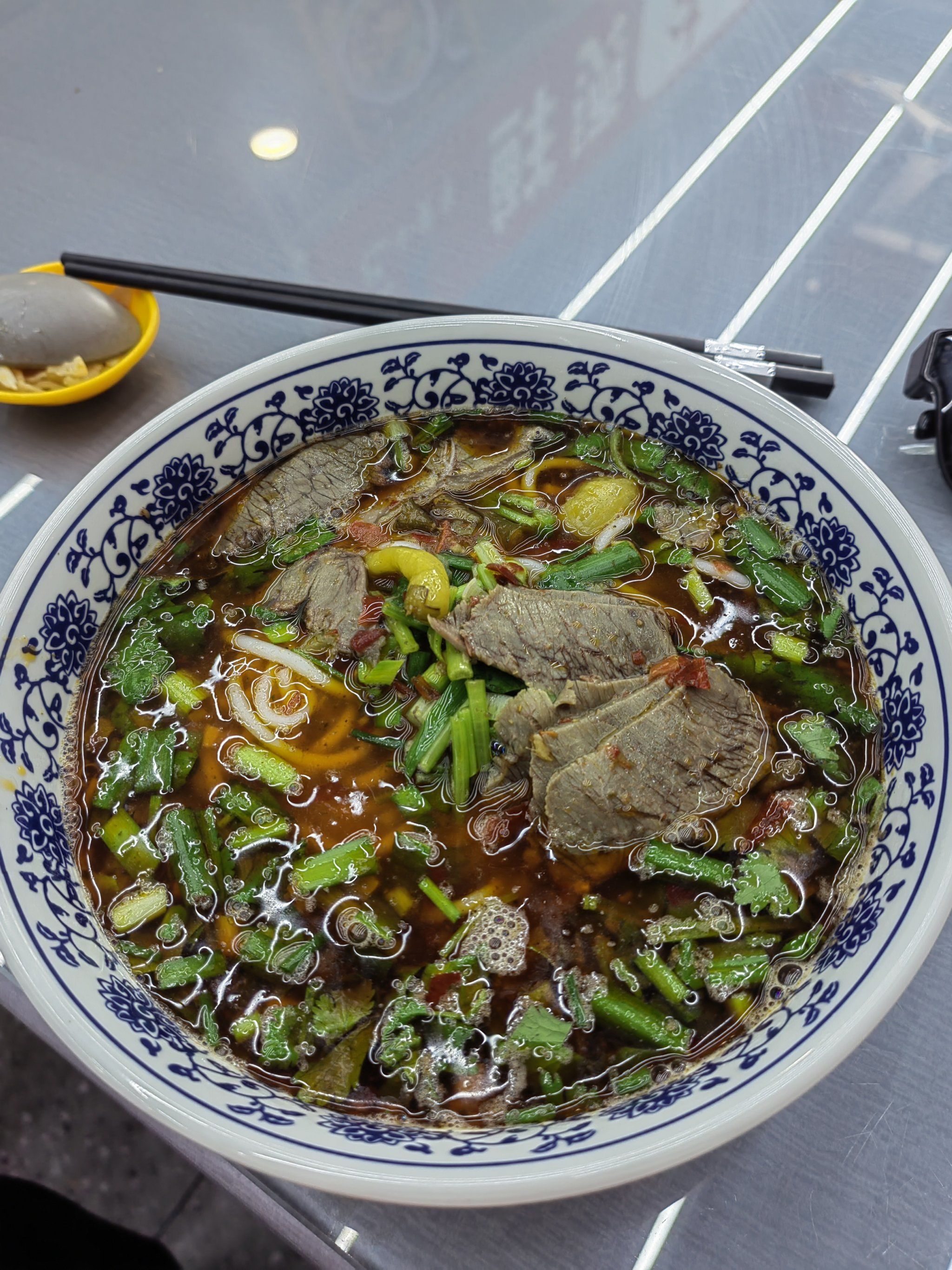 这碗泡椒牛肉米粉深得我心