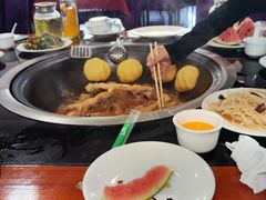 -北京龙庆四季香农家饭庄·灶台鱼·碳烤虹鳟鱼(龙庆峡店)