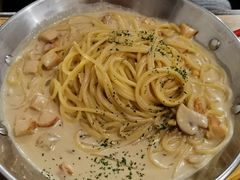 烟熏鸡胸奶油意面-Kpasta韩式意大利面