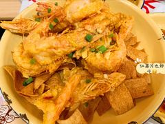咸蛋黄大明虾-东排食堂长沙小吃大排档(五一广场店)
