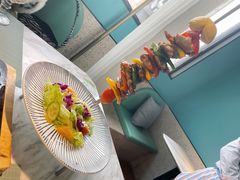 凯撒炭烤鸡肉串-蜜桃花开·中西融合菜E&W(南长街店)