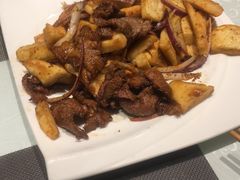 馕炒烤肉-巴依老爷新疆美食(清华东门店)
