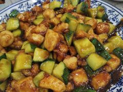 酱爆鸡丁-北大地皖峰饭馆