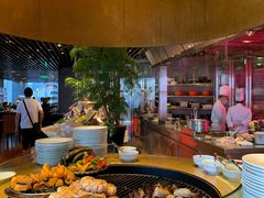 自助取餐区-广州富力君悦大酒店·凯菲厅