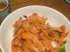 土胡萝卜炒花肉-老湘村·湖南土菜(天河维多利店)