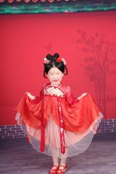 -后宫·古装汉服京剧儿童亲子全家福摄影