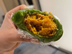 蛋黄肉松青团-许阿姨糕团店(南京总店)