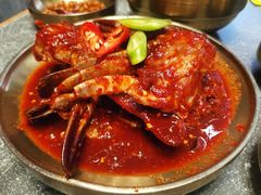 -草家酱蟹炭火烤肉店(珲春南路二店)