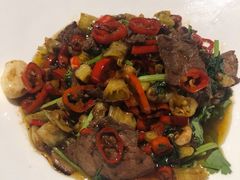 小炒巴马黄牛肉-漓江又一軒·广西菜·桂林米粉(梅林店)