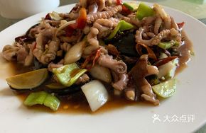 Cold-Mixed Octopus and Cuttlefish
