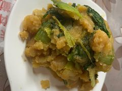 小白菜土豆泥-韩师傅老大同刀削面(北苑路店)