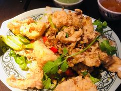 椒盐鲜鱿-大头虾越式风味餐厅(光明广场店)