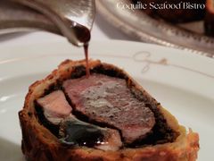 招牌奢华惠灵顿牛排-壳里西餐厅Coquille Seafood Bistro(蒙自路店)