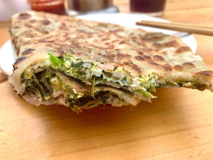 「菜肉麦饼灌蛋」之前吃过几次都很好吃,但这次