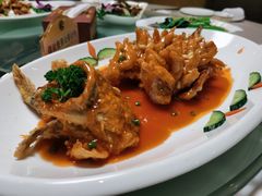 松鼠桂鱼。-鹿鸣春饭店(总店)