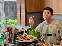 -围炉肉舍•炭烤活鳗•丹东海鲜烤肉(步行街店)