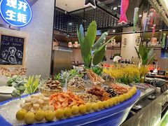 -广州万富希尔顿酒店·感趣自助餐厅·金秋蟹宴生蚝海鲜刺身