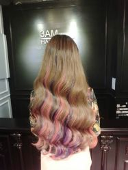点击看大图 -3AM HAIR SALON染发烫发接发