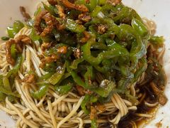 青椒肉丝面-高邮面馆(明瓦廊店)