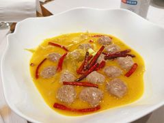 潮州酸菜煮牛肉丸-暖暖锅物(工体店)