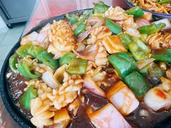 铁板鱿鱼-北大地皖峰饭馆