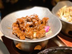 蒜香蜜汁排骨-绿茶餐厅(松江万达店)
