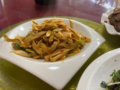 炒笋尖-古道惠风饭庄